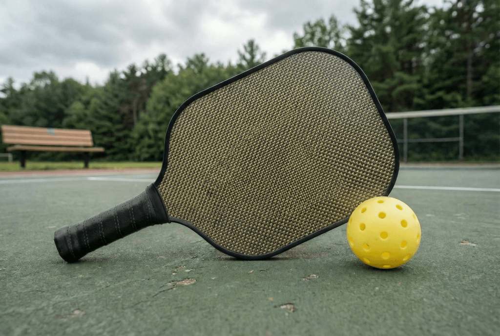 kevlar aramid pickleball paddle surface built for durability and controlled power