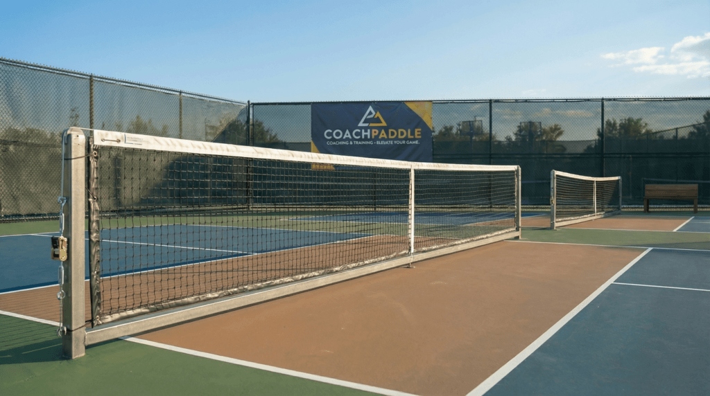 Different types of pickleball nets, including portable and regulation models, displayed on a court.”
If you want, I can tailor the alt text to match the exact image you’re using.