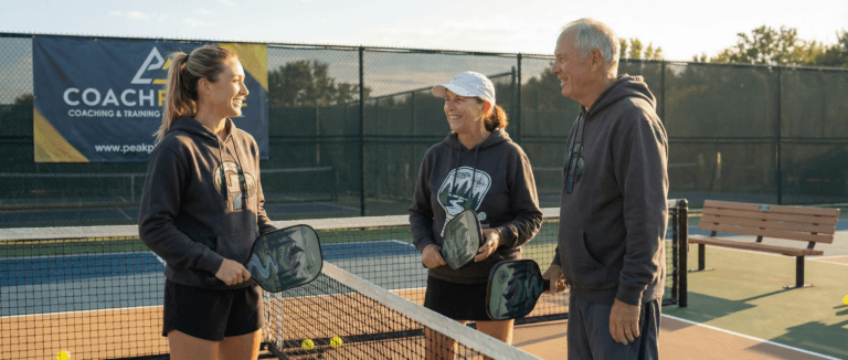 pickleball serving technique for beginners learning how to play pickleball