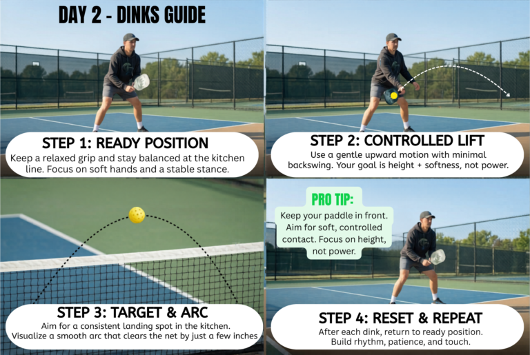 Pickleball Dinking Drills For Beginners