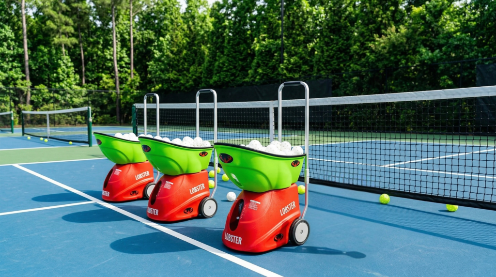 Guide to choosing the best portable pickleball machines.