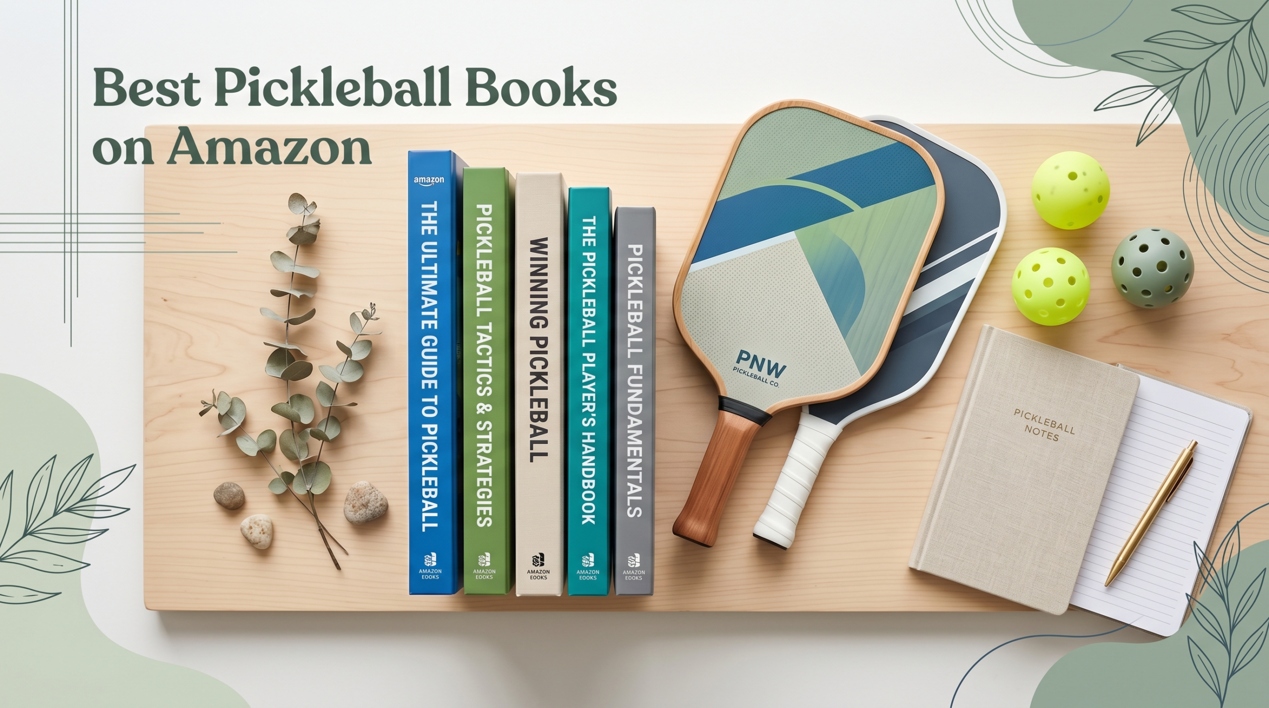 “Best Pickleball Books on Amazon – Book Cover”