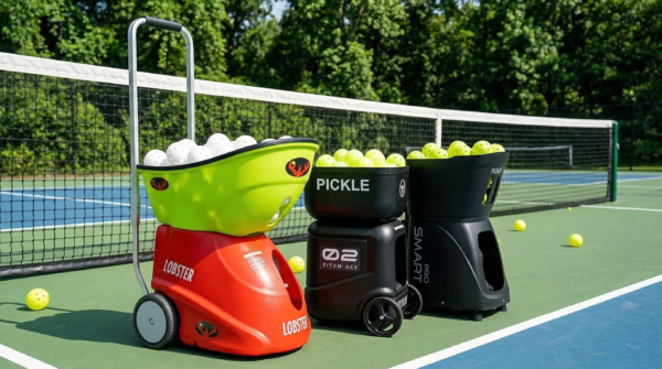 Best portable pickleball machines comparison guide.