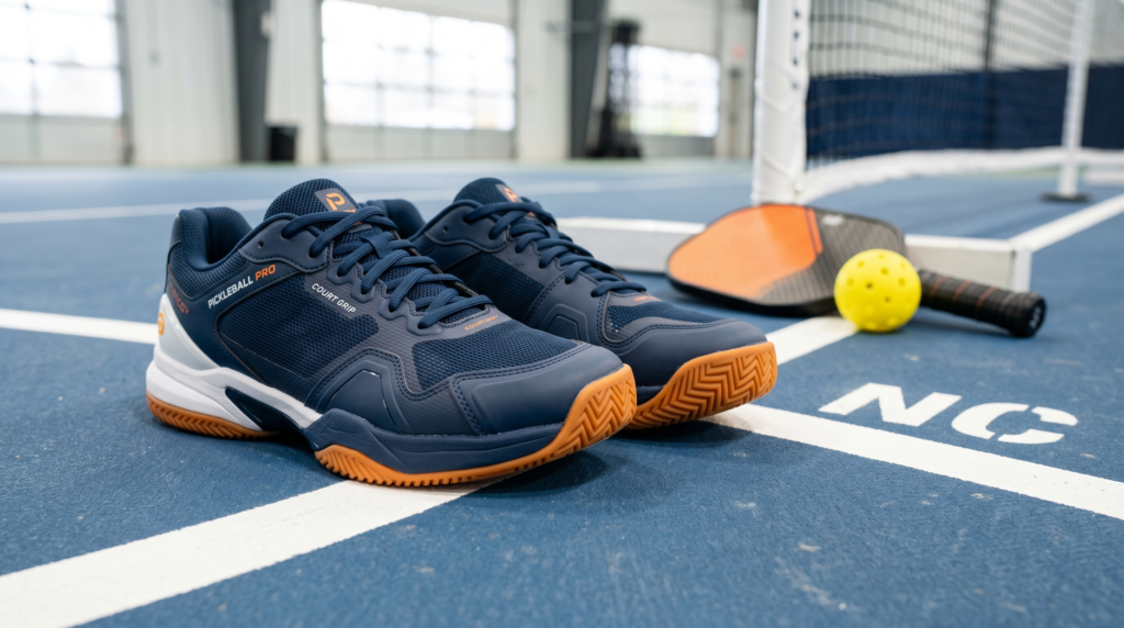 How To Choose Pickleball Shoes — outsole traction comparison