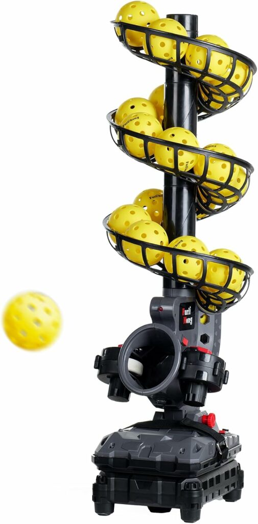Furlihong Pickleball Machine Reviews – oscillation feature demo

