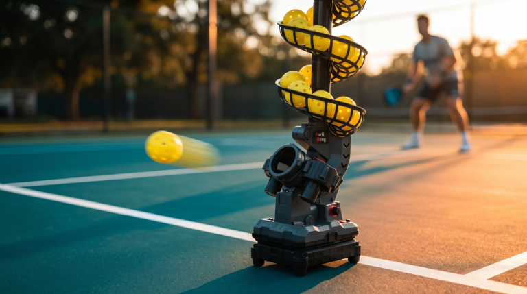 Furlihong Pickleball Machine Reviews – solo drill setup